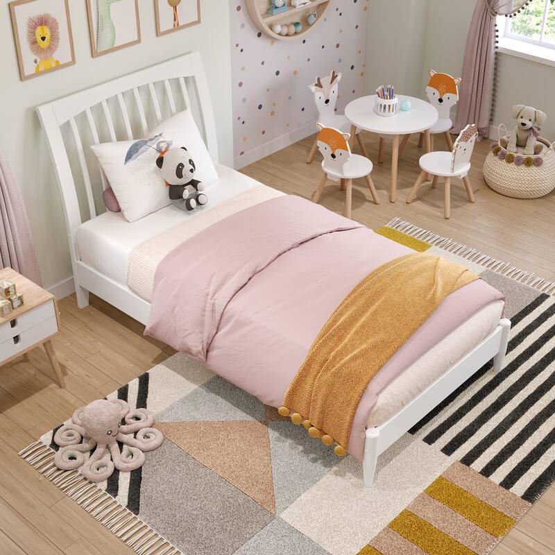 Orleans Solid Wood Low Profile Sleigh Platform Bed