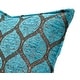 preview thumbnail 51 of 58, Trellis Myrtus Chenille Decorative Contemporary Turkish Pillow