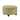 Fabric Upholstered Wooden Ottoman with Tufted Lift Off Lid Storage, Beige and Brown