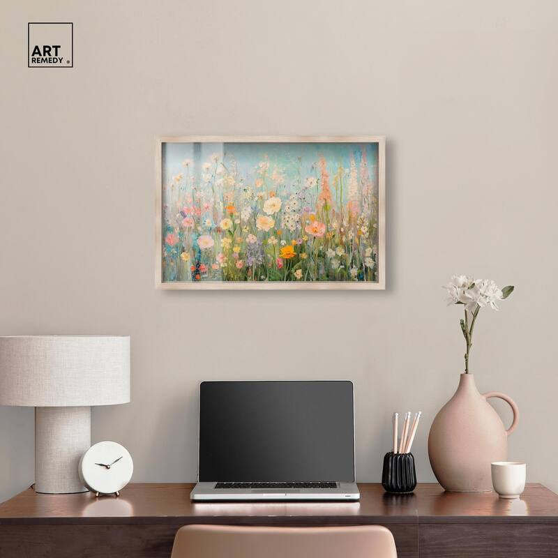 Soft Focus Flora II Shadowbox by Art Remedy