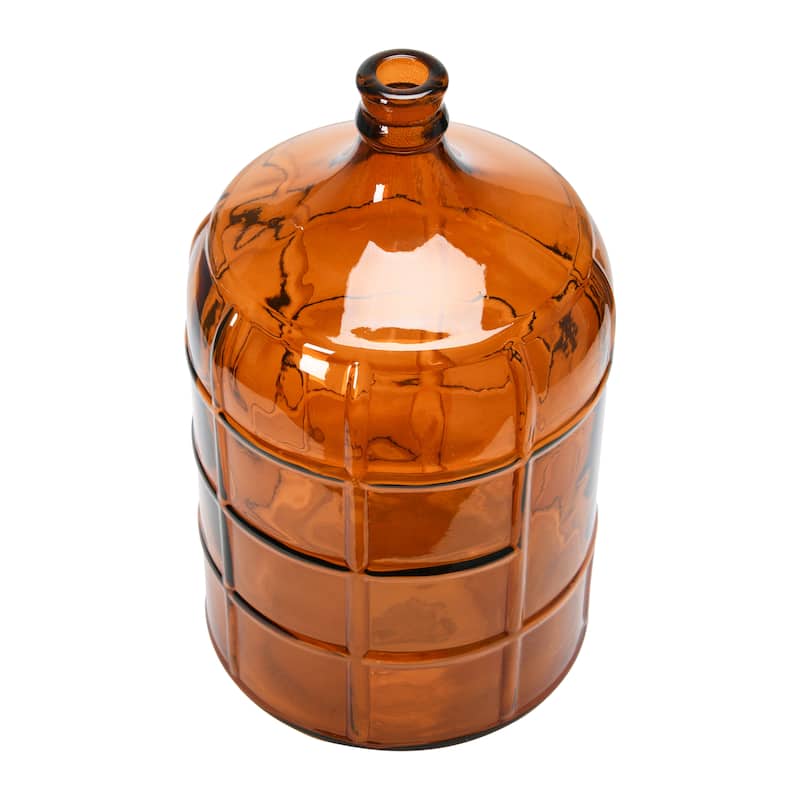 Glass Bottle, Amber Color