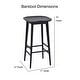 preview thumbnail 20 of 18, Greyson Living Hendry Backless Bar Stool - Bar Stool