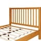 preview thumbnail 45 of 53, Hampton Wooden Platform Bed with Slatted Headboard and Footboard
