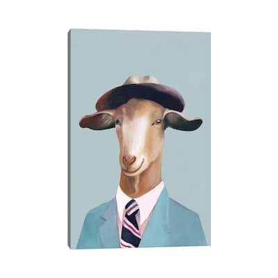 iCanvas "Goat" by Animal Crew Canvas Print