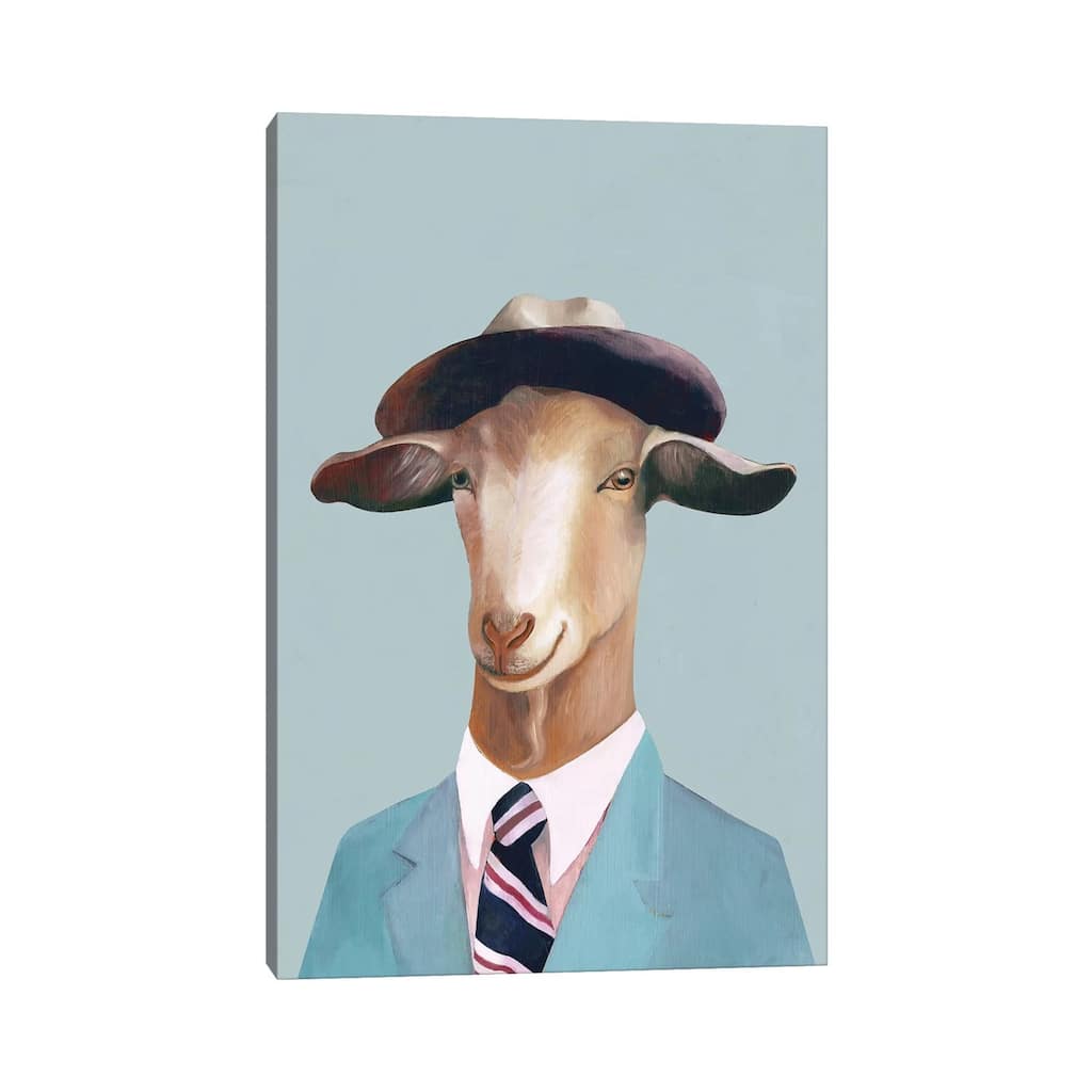 iCanvas "Goat" by Animal Crew Canvas Print