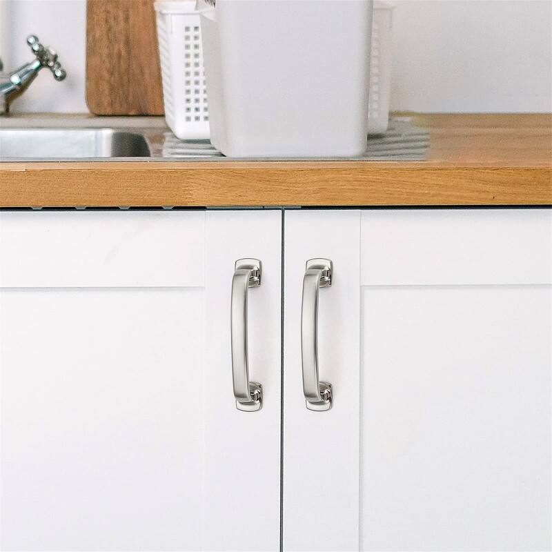 10 Pack Solid 3 Inch Drawer Pulls - 3.75"L x 0.64"W