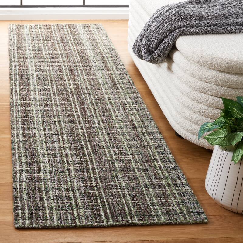 SAFAVIEH Handmade Abstract Crystelle Modern Wool Rug