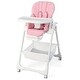 preview thumbnail 2 of 14, Babyjoy Baby High Chair Convertible Infant Dining Chair Adjustable - See Details Pink