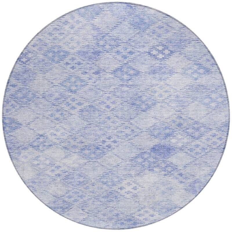 HomeRoots Geometric Transitional Rectangle Outdoor Rug