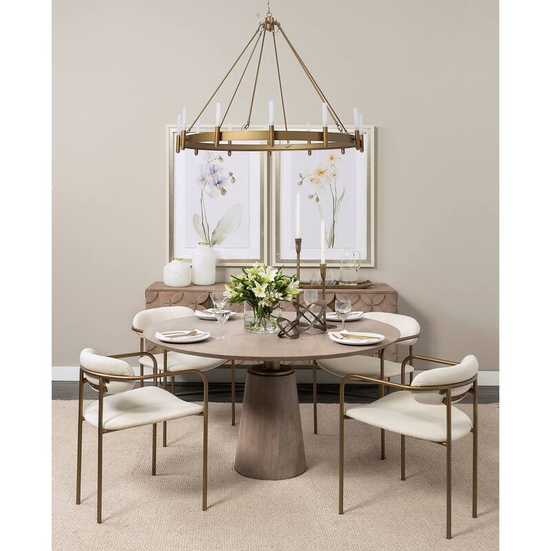 Levit (Large) Black Table Candle Holder