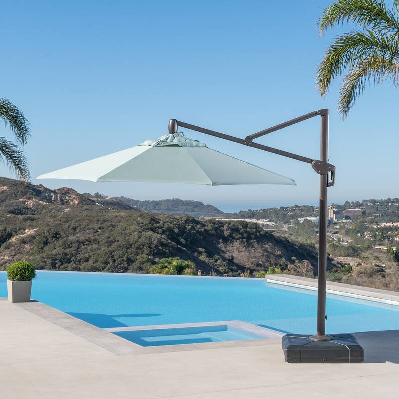 Modular Sunbrella Outdoor Patio 10' Round Umbrella