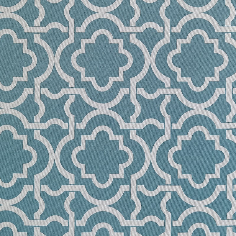 Sun Zero Barnett Trellis Blackout Grommet Curtain Panel, Single Panel