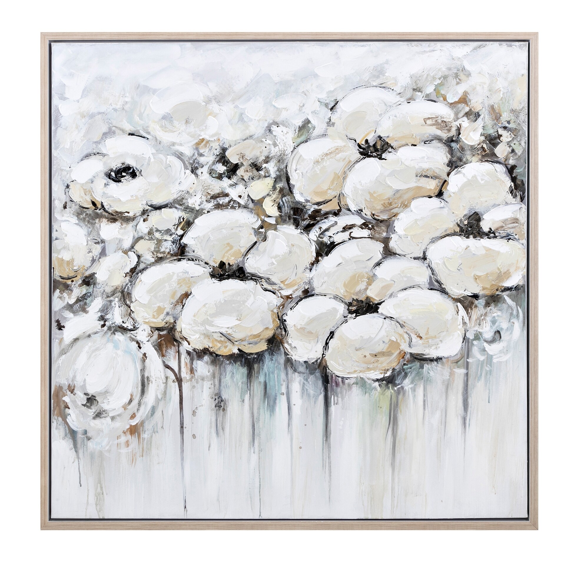 Shop Imax Home 70651 Lydia 39 1 2 X 39 1 2 Fir Wood Framed