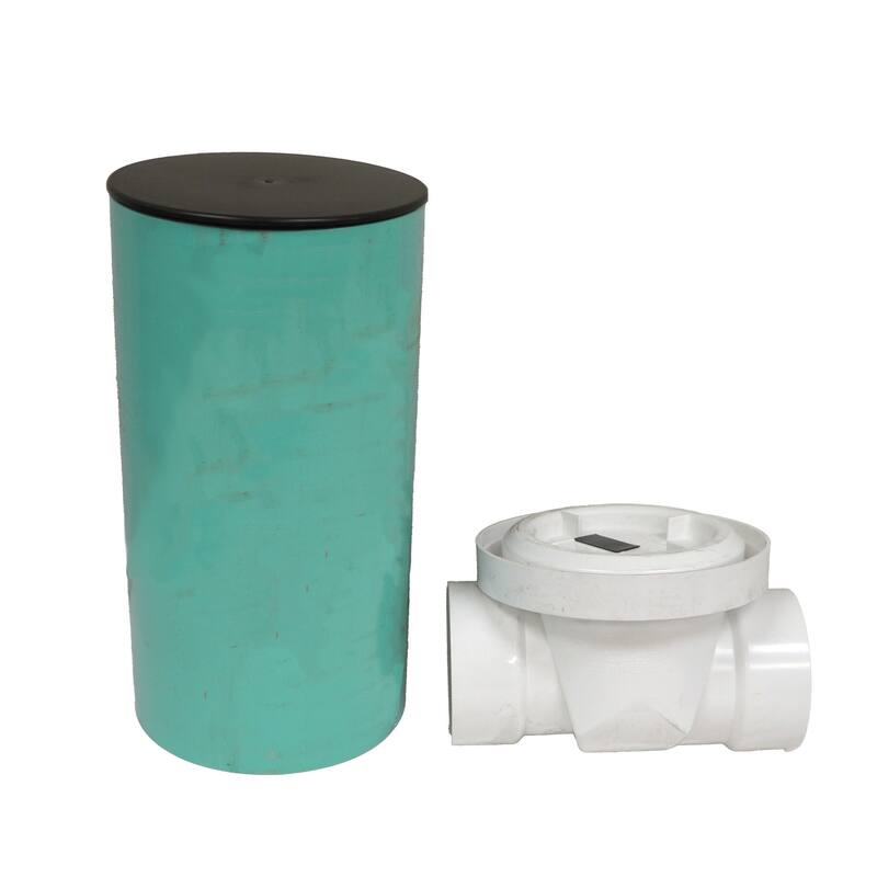 Jones Stephens B04401K 4" PVC Backwater Valve with Extension Kit and