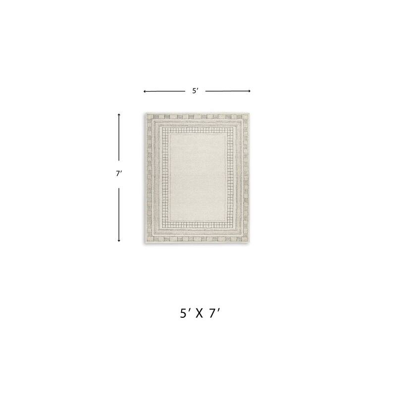 Signature Design by Ashley Idaman Beige/Gray Rug