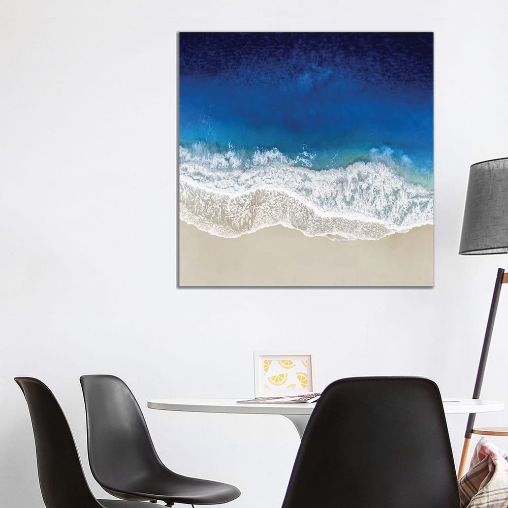 iCanvas "Indigo Ocean Waves III" by Maggie Olsen Canvas Print