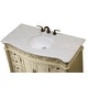 preview thumbnail 40 of 61, Traditional Bathroom Vanity Sink