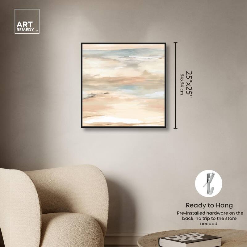 Roseate Skyfall I Canvas by Art Remedy