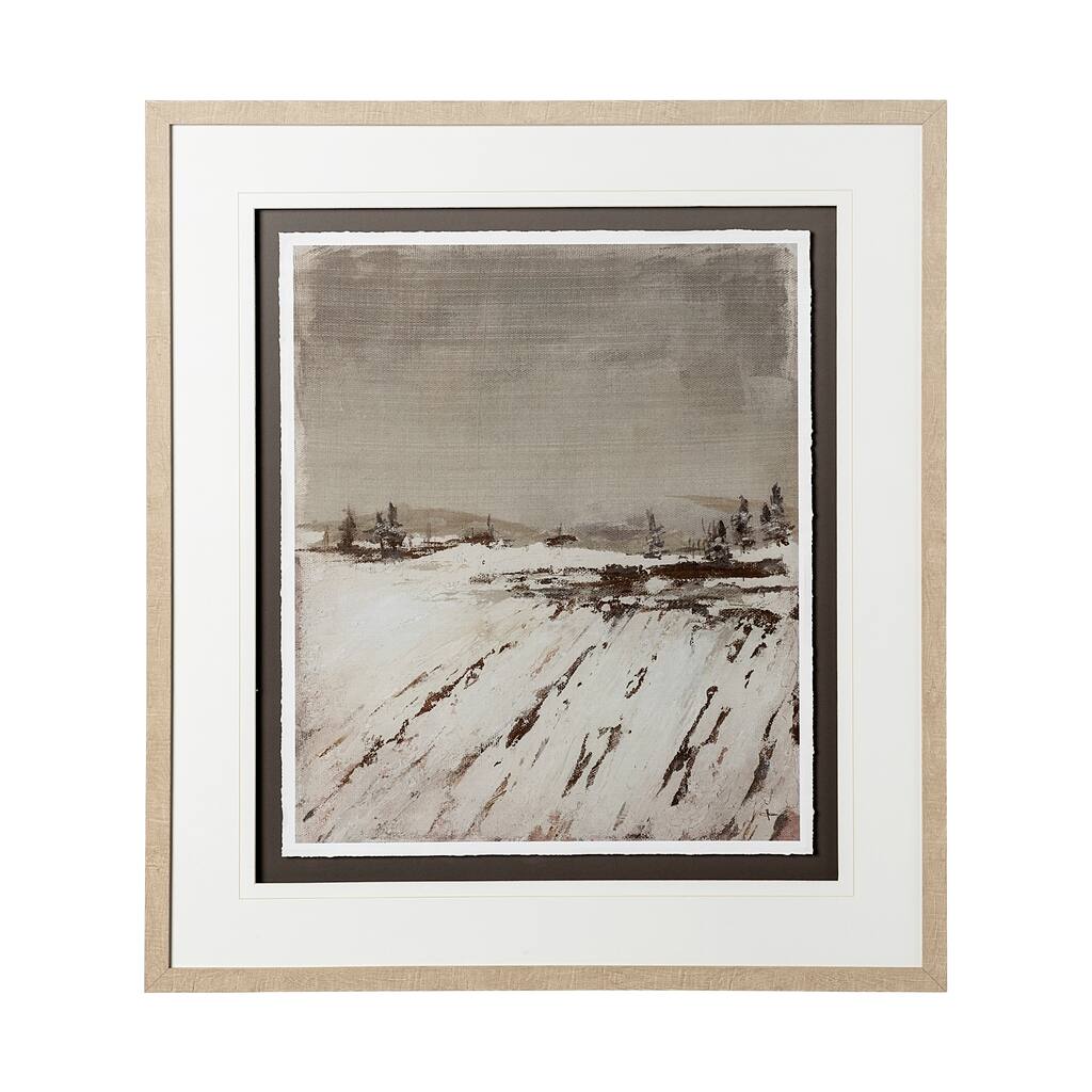 Silent Snow I Framed Art Print