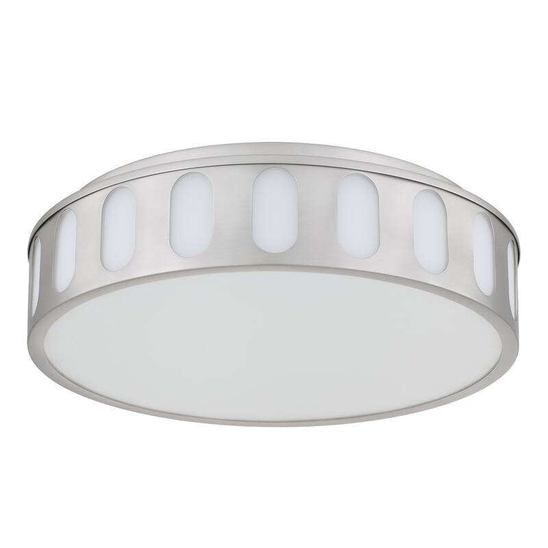 Bantom 15" Brushed Nickel LED Flush Mount Ceiling Light