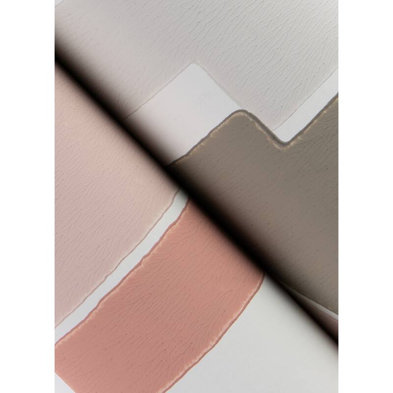 A-Street Prints Odele Blush Geometric Archways Wallpaper