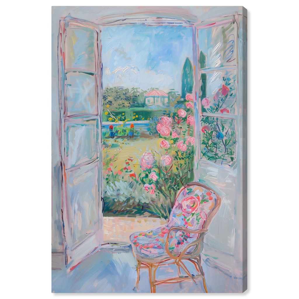 Whispers of Giverny Canvas by Art Remedy, Gallery Wrapped