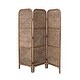 preview thumbnail 1 of 4, Hand-Woven Rattan Folding Screen