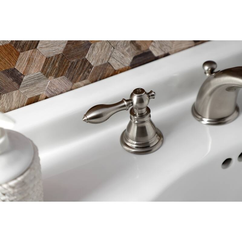 Kingston Brass American Classic Deck Mount Widespread Bathroom Faucet