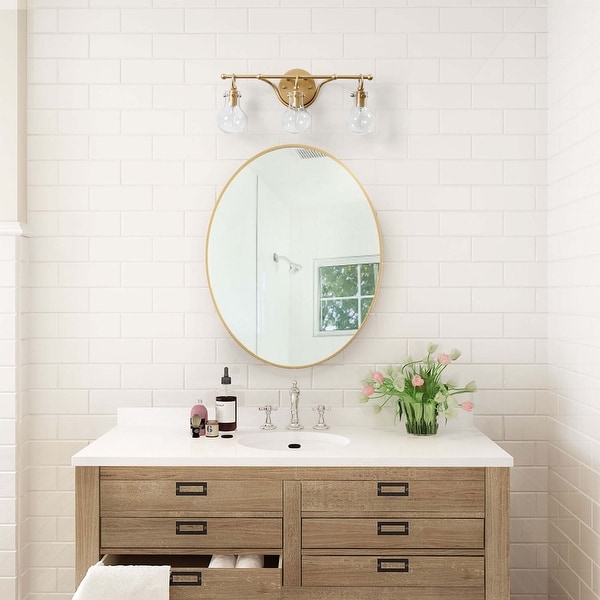 3 light wall sconce bathroom