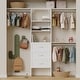 preview thumbnail 2 of 13, ClosetMaid SuiteSymphony 25-inch W Tower Closet Organizer with 3 Drawers