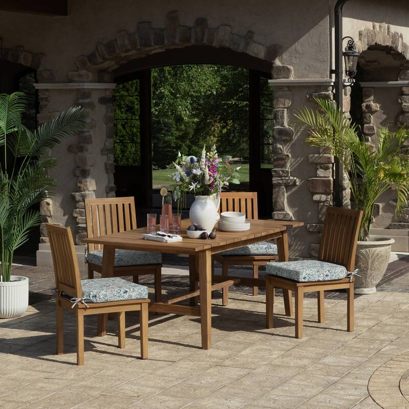 ARDEN Foam Outdoor Round Back Seat Cushion, 20 x 19