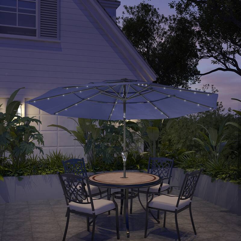 Clihome 11-Ft Outdoor Umbrella Patio UV Protection Umbrella Without Base
