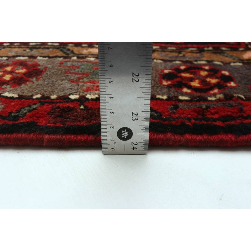 ECARPETGALLERY Hand-knotted Konya Anatolian Red Wool Rug - 4'4 x 7'1