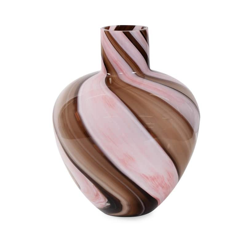 Neapolitain Glass Vase- Small