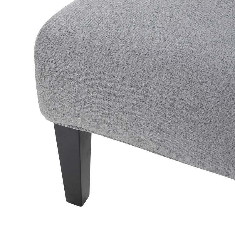 Kassi Contemporary Fabric Slipper Accent Chair by Christopher Knight Home - 22.50" L x 29.50" W x 32.00" H