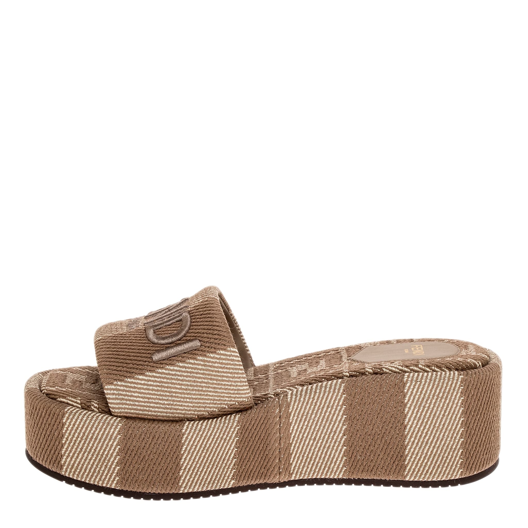 Fendi Sunshine Platform Slide - Overstock - 42860028