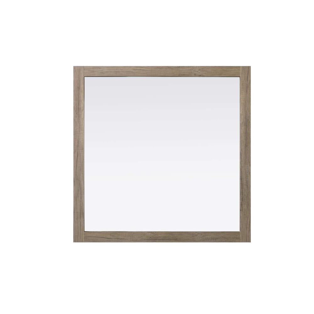 Solene Wooden Square Mirror 36 x 36 - 36" x 36"
