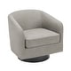 preview thumbnail 79 of 122, UIXE 360° Swivel Barrel Accent Chair Armchair For Living Room