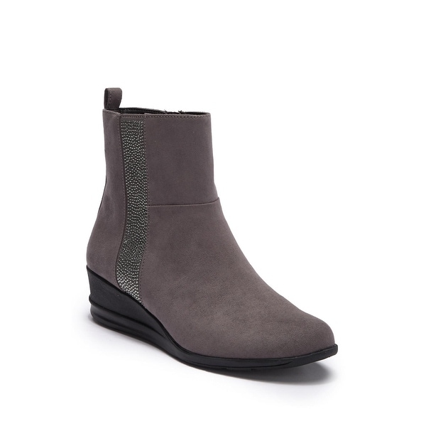 anne klein grey shoes