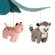 preview thumbnail 4 of 5, Lambs & Ivy Enchanted Safari Animal Musical Baby Crib Mobile Jungle Soother Toy
