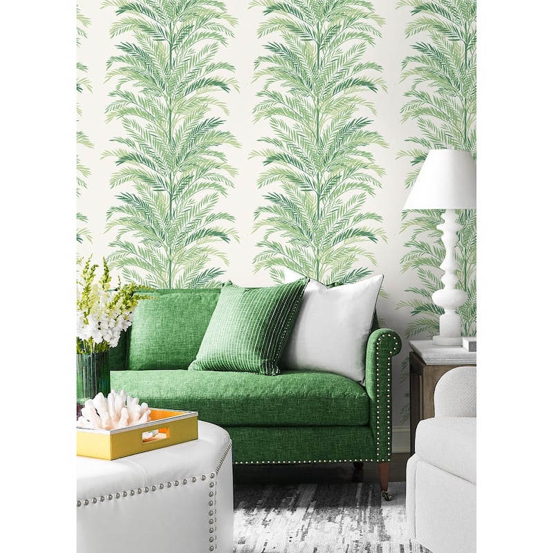 Luxe Haven Keana Palm Peel and Stick Wallpaper
