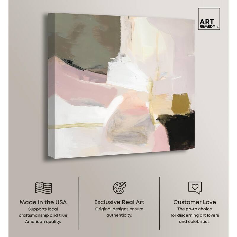 Dynamic Color II Canvas by Art Remedy, Gallery Wrapped