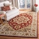preview thumbnail 1 of 51, SAFAVIEH Handmade Royalty Shafa Traditional Oriental Wool Rug 4' x 6' - Red/Beige - Rectangle
