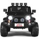 preview thumbnail 1 of 7, Premium 2-Seater 12V Ride-on Car Truck with Remote Control and Ample Storage Space-Black - 48.5" x 31.5" x 31.5"