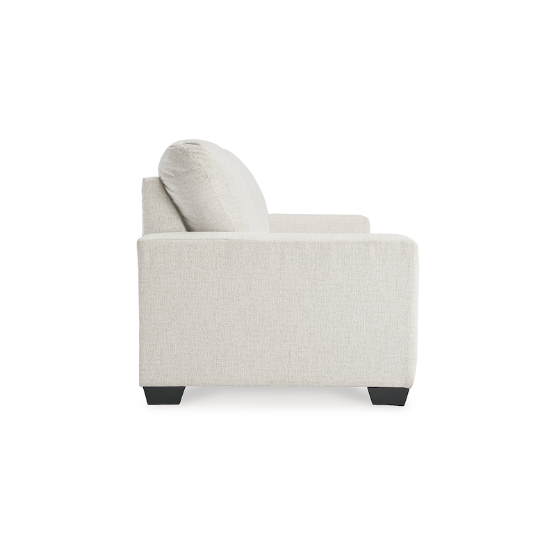 Signature Design by Ashley Rannis Snow Full Sofa Sleeper - 76"W x 40"D x 39"H