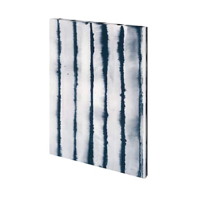 Indigo Lines II Canvas Art Print