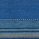 preview thumbnail 4 of 2, Hand-Woven Recar Stripe Reversible Area Rug - 6' x 9'