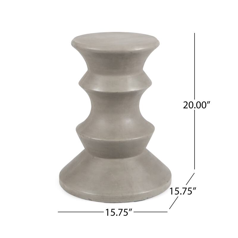 Eureka Outdoor Side Table, by Christopher Knight Home