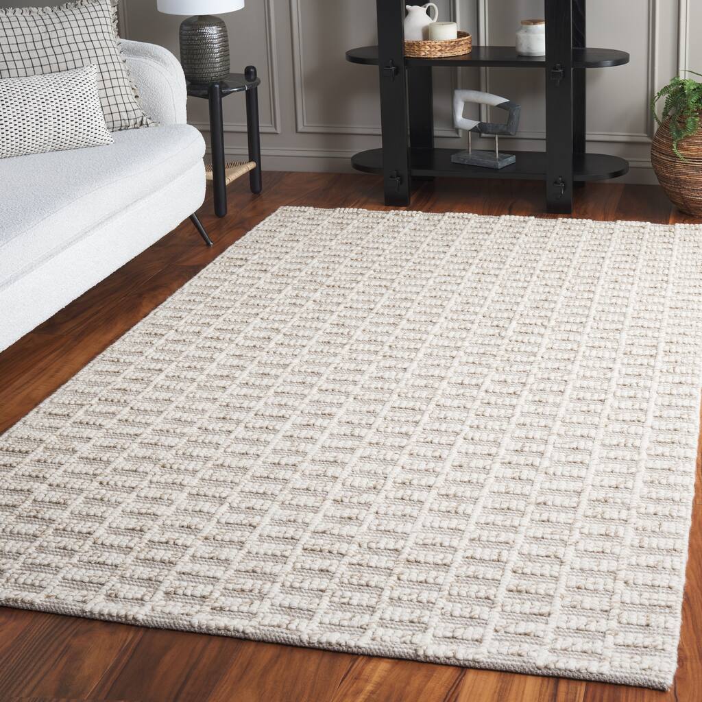 SAFAVIEH Hand-Loomed Natura Roselle Transitional Wool Rug