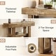 preview thumbnail 23 of 28, 41.34-Inch Farmhouse Console Table, 2-Tier Narrow Sofa Table - 41.34" W x 11.81" D x 31.5" H
